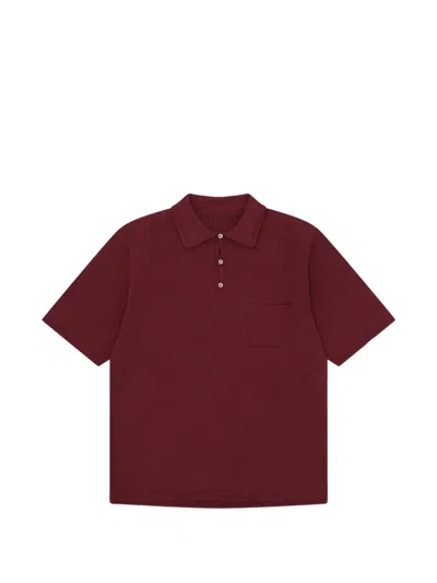 Fortela Chris Short Sleeve Polo In Red