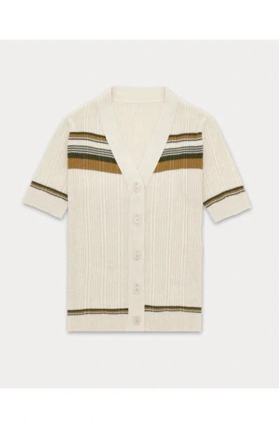 Fortela Clarisse Striped Cardigan In Multi