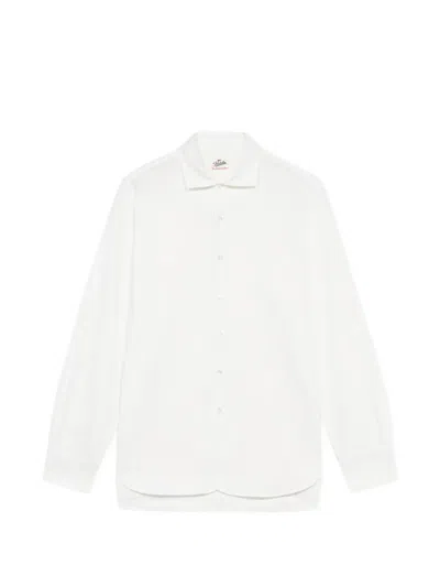 Fortela Classic-collar Shirt In White