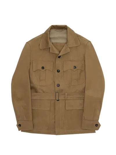 Fortela Clint Sahariana Jacket In Brown