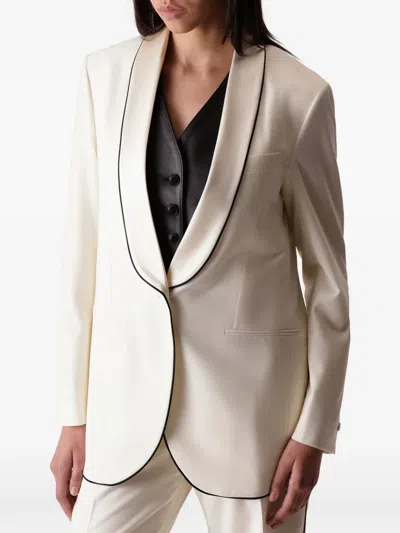 Fortela Connery Wool Suit In Neutral