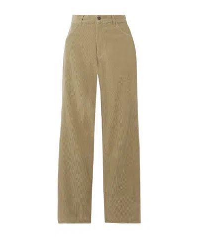 Fortela Juniper Cotton-corduroy Straight-leg Pants In Green