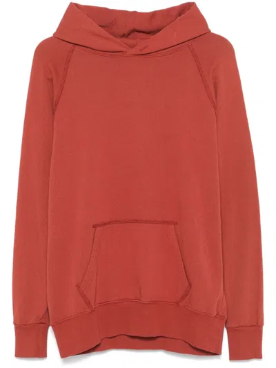 Fortela Cotton Hoodie In Red