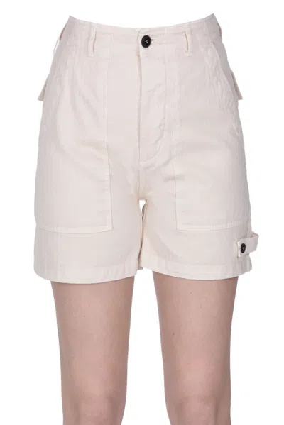 Fortela Cotton Shorts In Beige