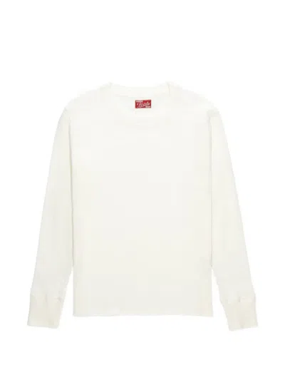 Fortela Crew-neck Sweater In White