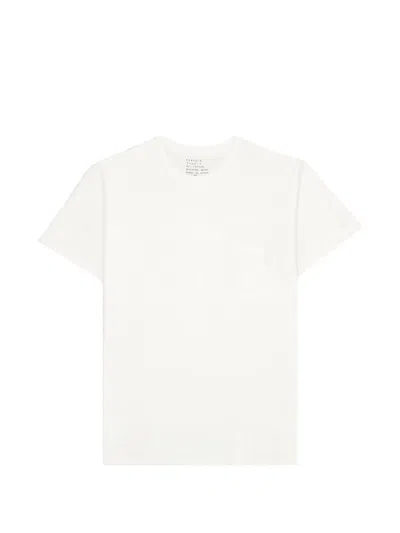 Fortela Crew-neck T-shirt (set Of Two) In White