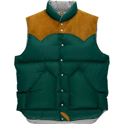 Fortela Downvestftl Rocky Mountain Featherbed Gilet In Green