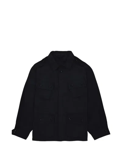 Fortela Elias Four-pocket Stitching Jacket In Black
