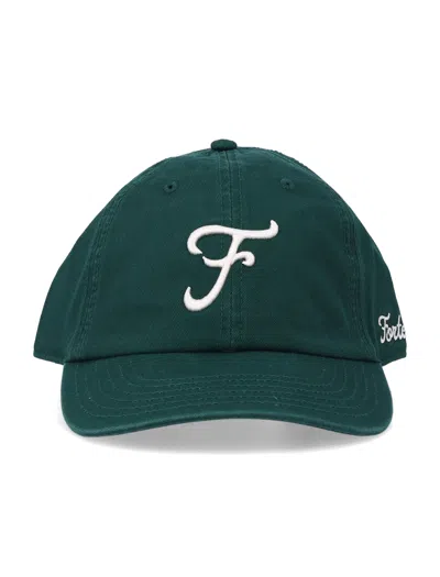 Fortela Embroidered Baseball Cap In White