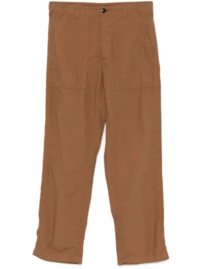 Fortela Fatigue Trousers In Brown