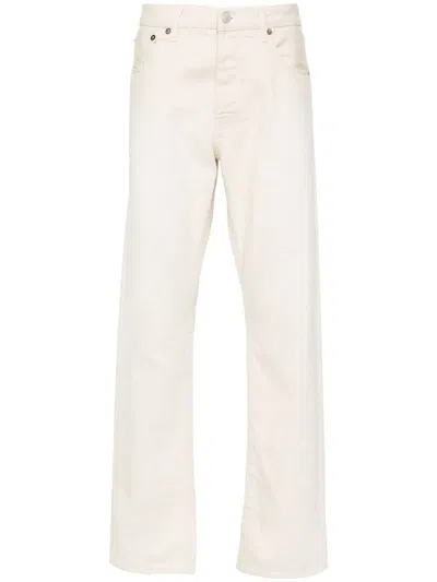 Fortela Five Pockets Denim Pants Clothing In White