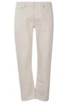 Fortela Five Pockets Denim Pants In Neutrals
