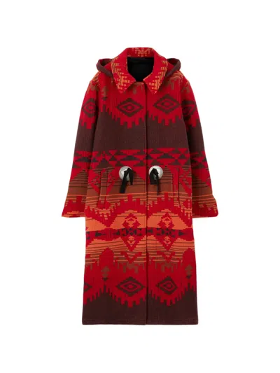 Fortela Flick Coat In Red
