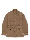 Fortela Safari Jacket In Brown
