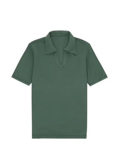 Fortela Goose Short Sleeve Polo In Green