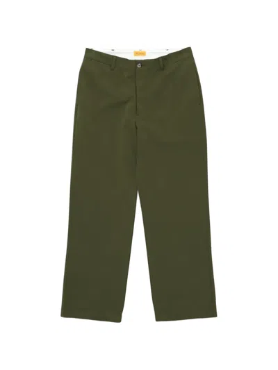 Fortela Greg Straight-leg Trousers In Green