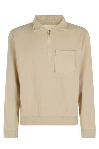 Fortela Half Zip Sweatshirt In Neutral