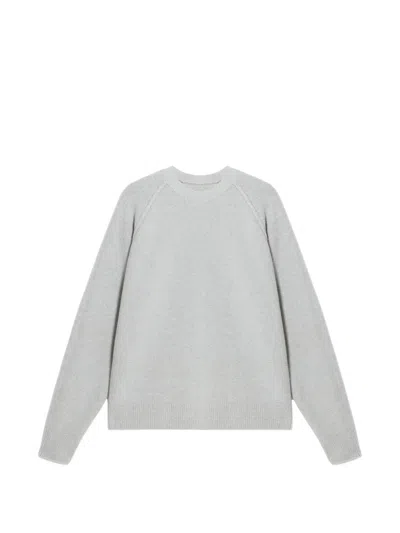 Fortela Harvard Raglan-sleeve Sweatshirt In Gray