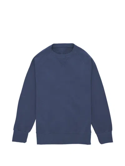 Fortela Harvard Raglan-sleeves Sweatshirt In Blue