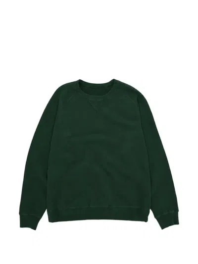 Fortela Harvard Raglan-sleeve Sweater In Green