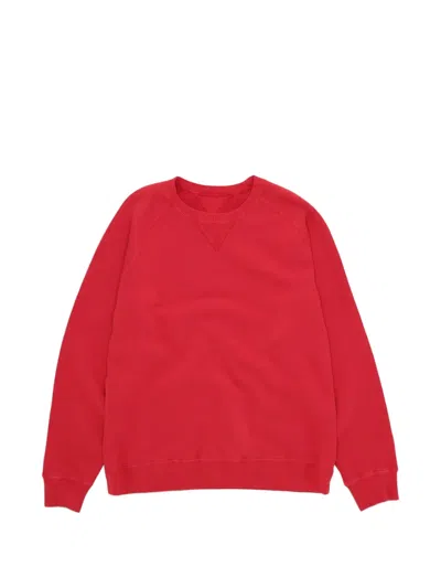 Fortela Harvard Raglan-sleeve Sweatshirt In Red