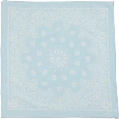 Fortela Ikara Cotton Bandana In Blue