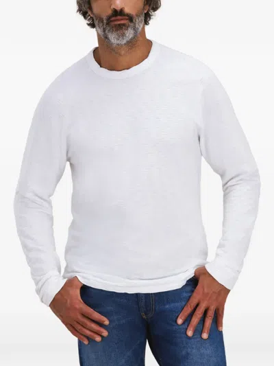 Fortela Indiana Long-sleeve T-shirt In White