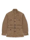 Fortela Safari Jacket In Brown