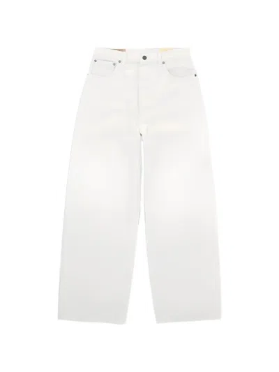 Fortela Jaron Back-pocket Jeans In White