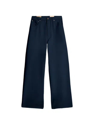 Fortela Jaron Wide-leg Jeans In Blue