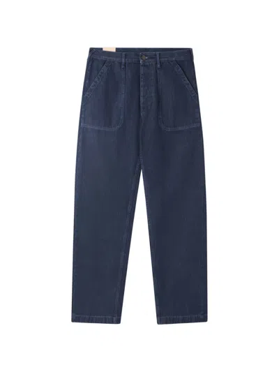 Fortela Jerom Cotton Jeans In Blue