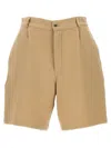 Fortela Beige Jillian Bermuda Shorts