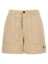 Fortela Beige Jim Bermuda Shorts In Beige