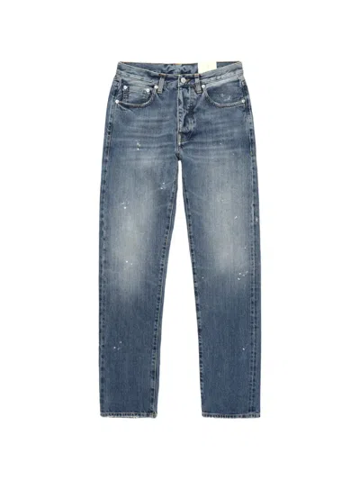 Fortela 965 John 29 Japan Denim Cimosato Regular Fit Jeans In Blue