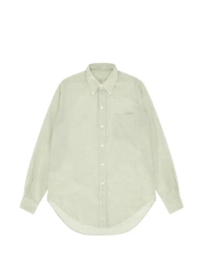 Fortela King Check-pattern Button-fastening Shirt In White