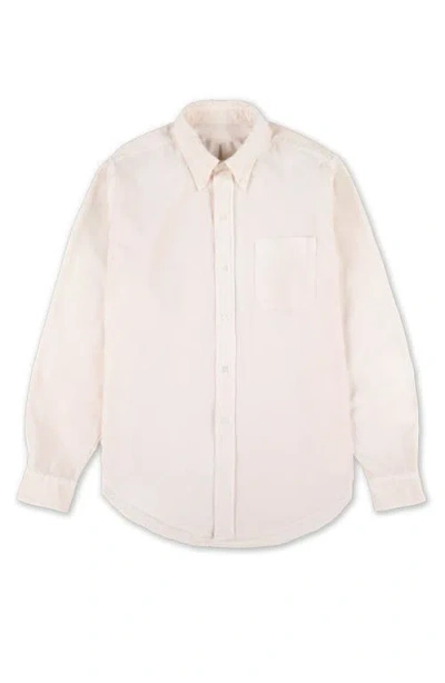 Fortela King Corduroy Button-down Shirt In Neutral