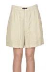 Fortela Linen Shorts In Beige
