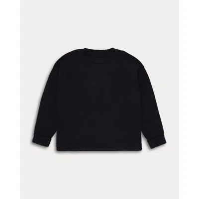 Fortela Lipan Knit Wool Sweater In Black