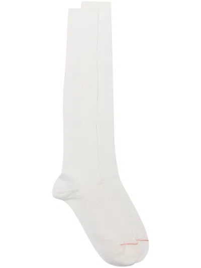 Fortela Logo-print Socks In White