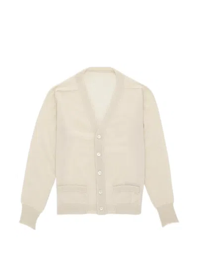Fortela Lynch Cashmere Cardigan In Brown
