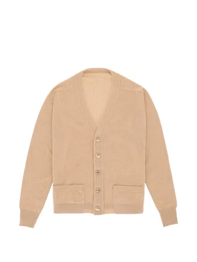 Fortela Lynch Cashmere Cardigan In Neutral