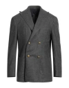 Fortela Man Blazer Grey Size 38 Wool In Gray