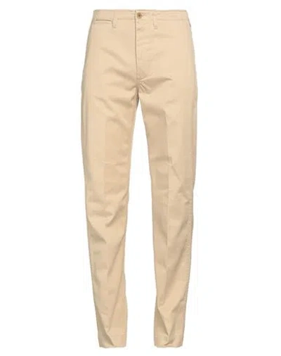 Fortela Man Pants Beige Size 33 Cotton