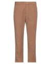 Fortela Man Pants Camel Size 33 Cotton