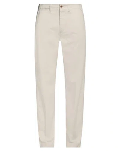 Fortela Man Pants Ivory Size 33 Cotton In White