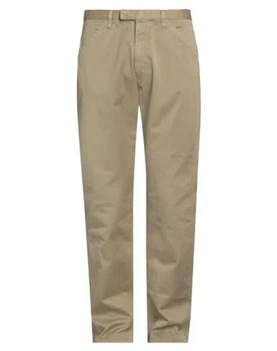 Fortela Man Pants Military Green Size 34 Cotton