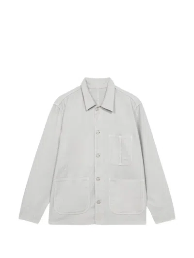 Fortela Mcnally Patch-pocket Jacket In White
