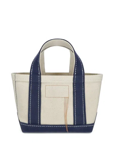 Fortela Mini Aly Canvas Tote Bag In Red