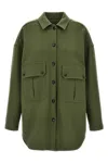 Fortela Green Monika Overshirt In Green