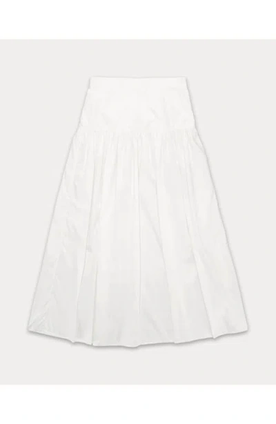 Fortela Naomi Poplin Skirt In White